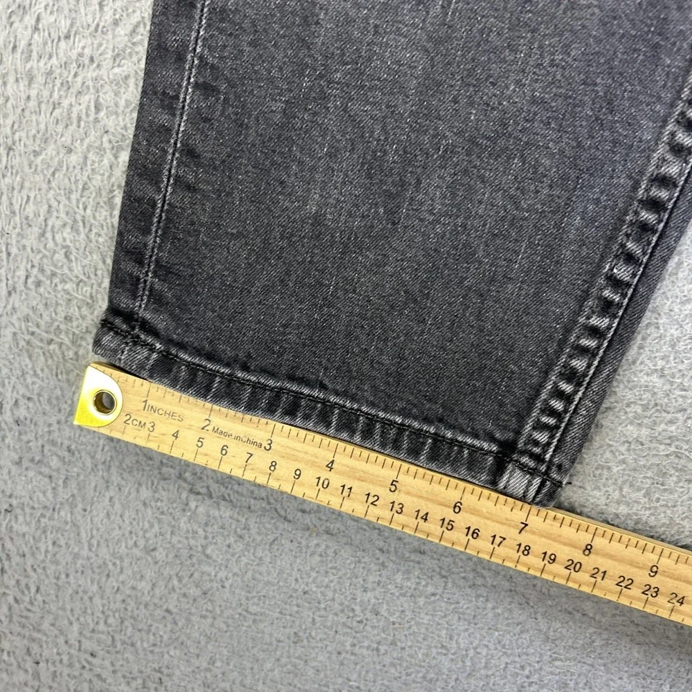 Levis 505 Jeans Mens 30x30* Gray Denim Pant Faded Regular Straight American Work